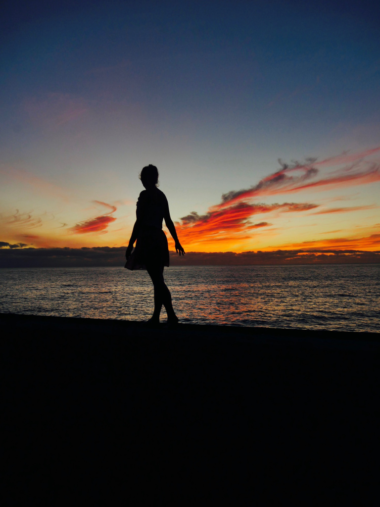 coucher de soleil madère