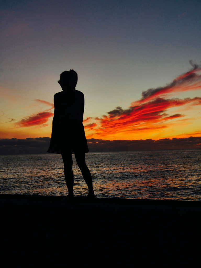 coucher de soleil madère